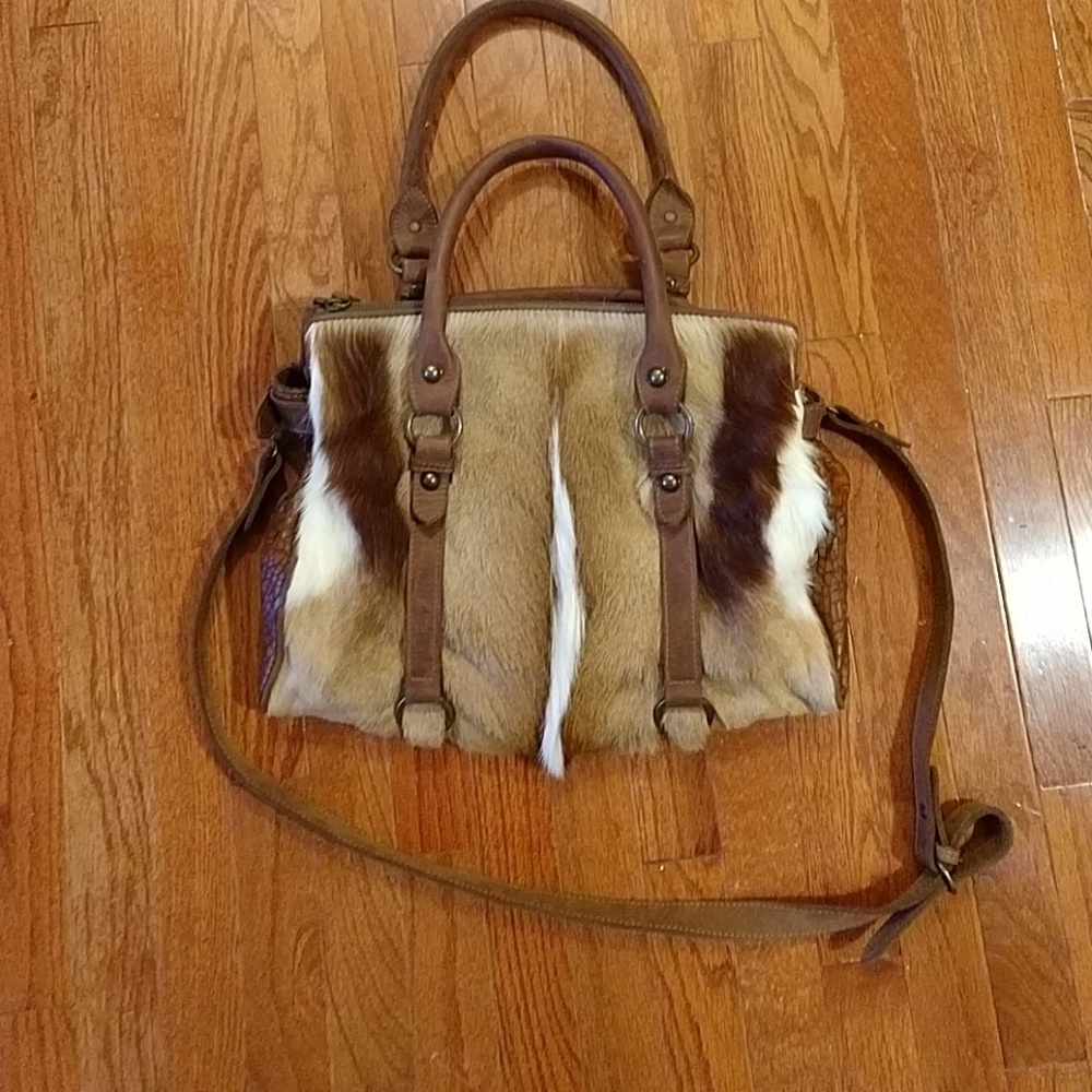FSP Springbok handmade satchel purse